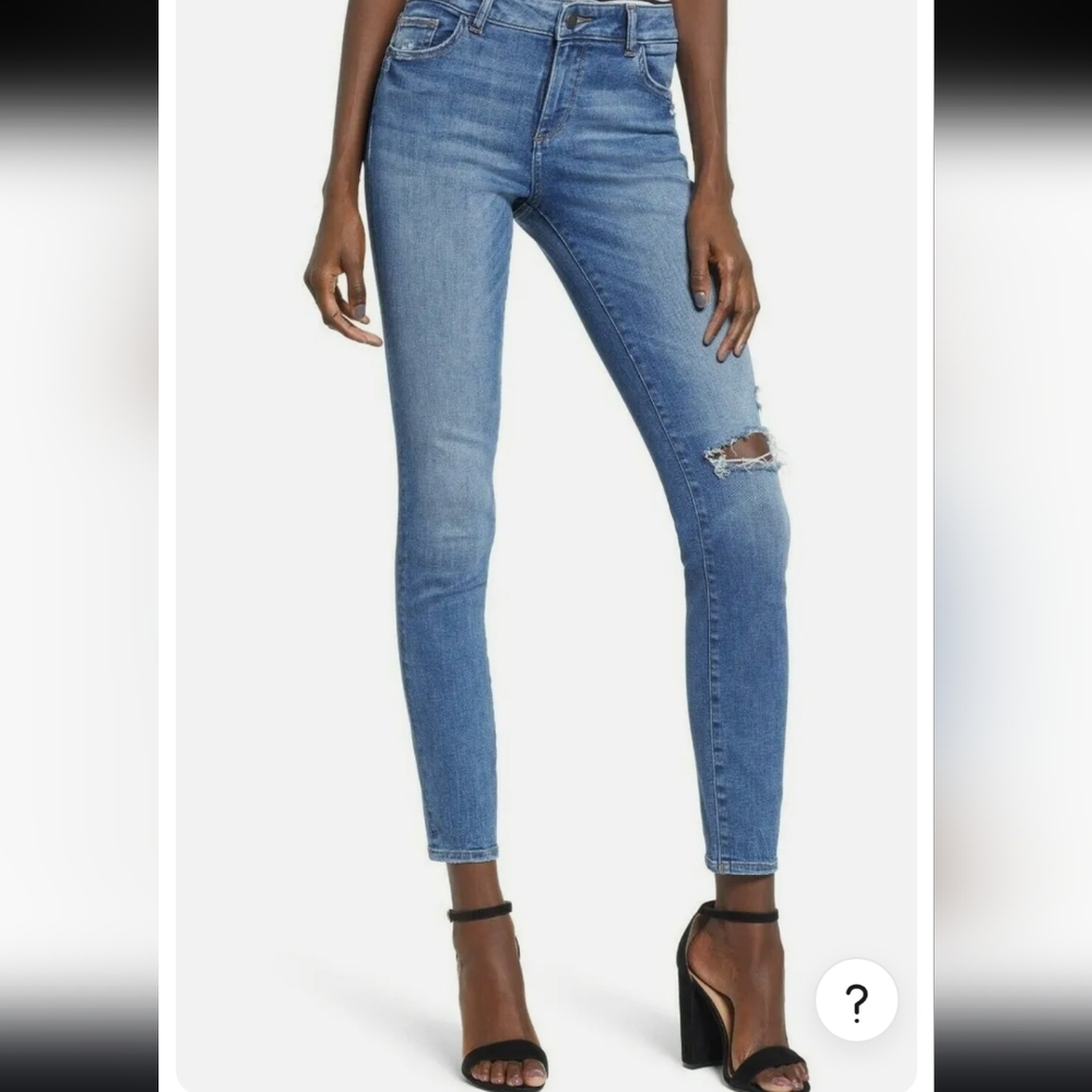 Dl1961 Florence Mid Rise Instasculpt Skinny In Richland
